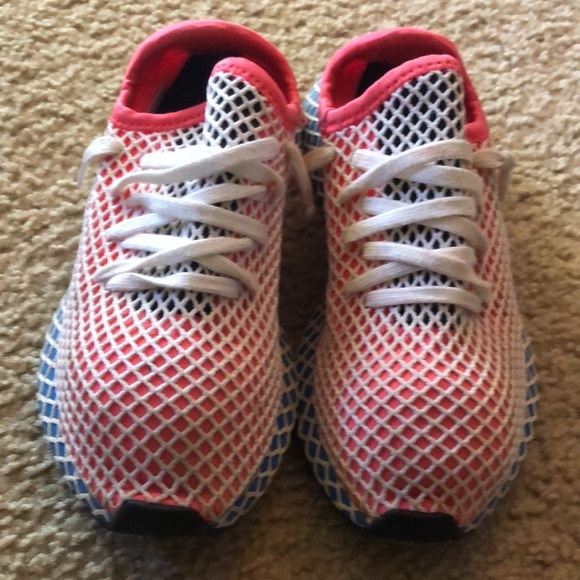 Adidas sneakers women good condition size 5and half us - Picture 2 of 5